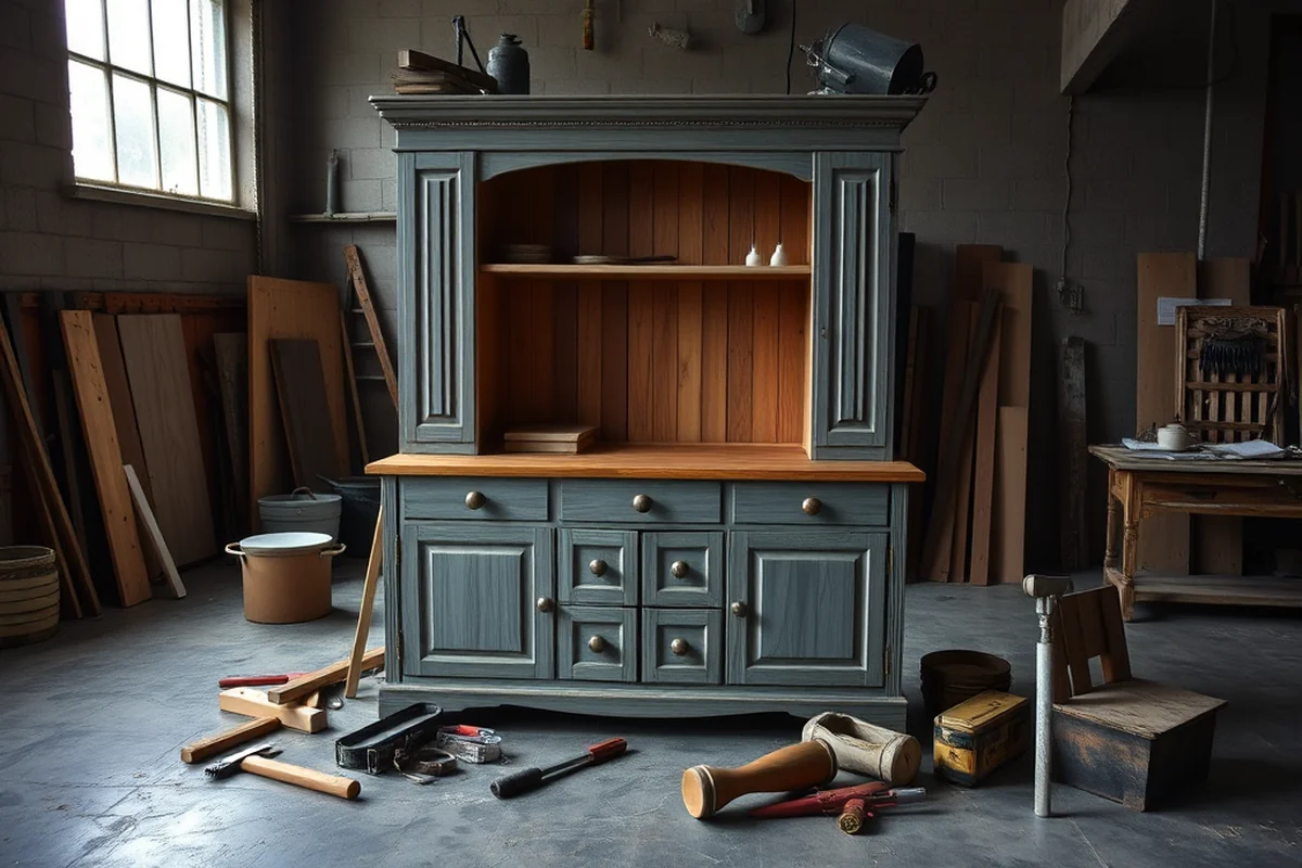 More Upcycled Kitchen Hutch — More Upcycled Kitchen Hutch