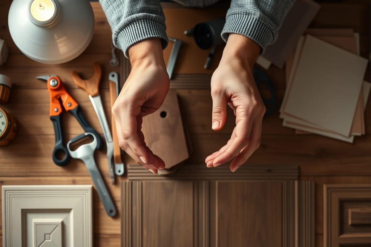 cabinet door makeover ideas — Cabinet Door Makeover Ideas (the finished result)