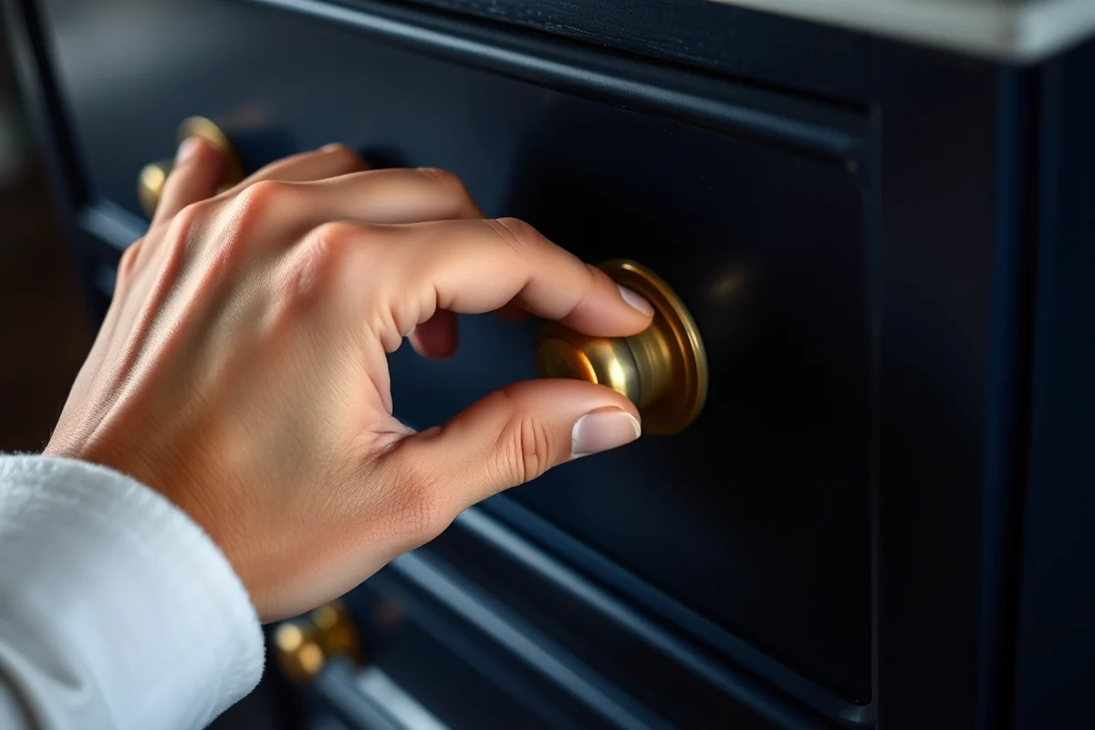 cabinet makeover with contact paper — Cabinet Makeover With Contact Paper (step by step)