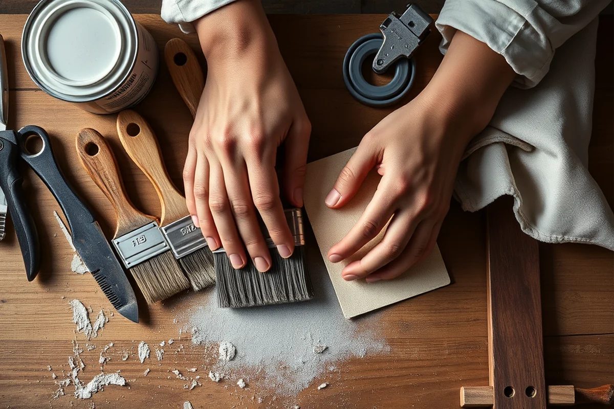 how to touch up bathroom cabinets — How To Touch Up Bathroom Cabinets (the finished result)