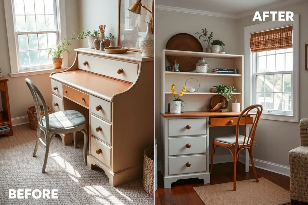 Repurpose Kitchen Desk Area Ideas