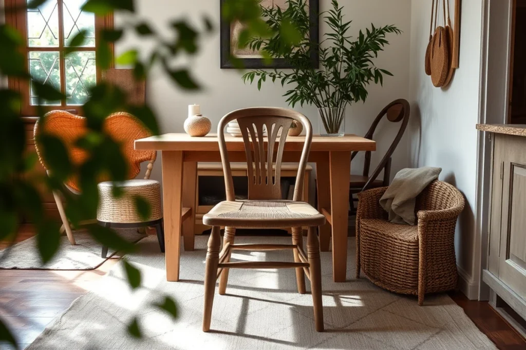 Upcycled Kitchen Chairs