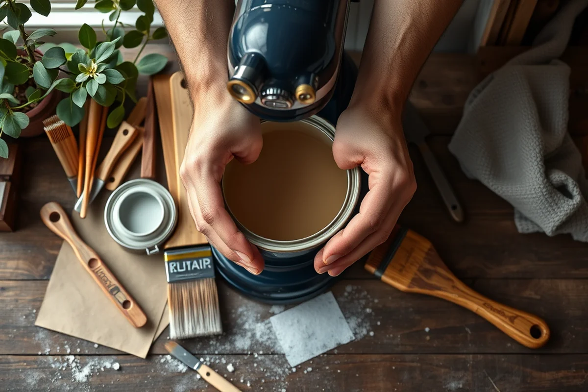 a wooden bowl kitchenaid — A Wooden Bowl Kitchenaid (the finished result)