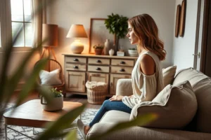 Farmhouse Style Living Room