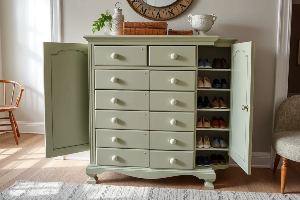 Shoe Storage Cabinet