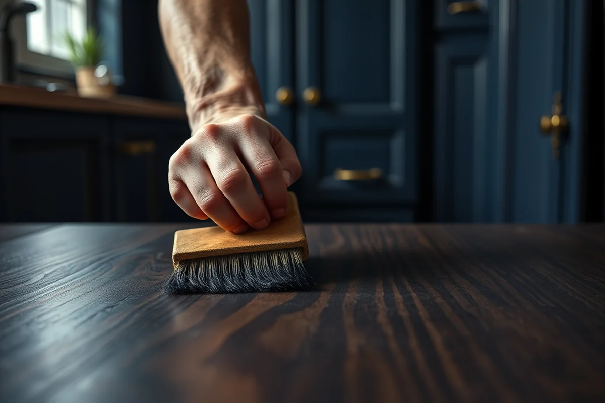 blue kitchen cabinets — Blue Kitchen Cabinets (step by step)