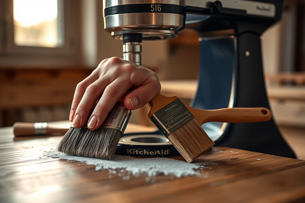 kitchen aid mixer — Kitchen Aid Mixer (step by step)
